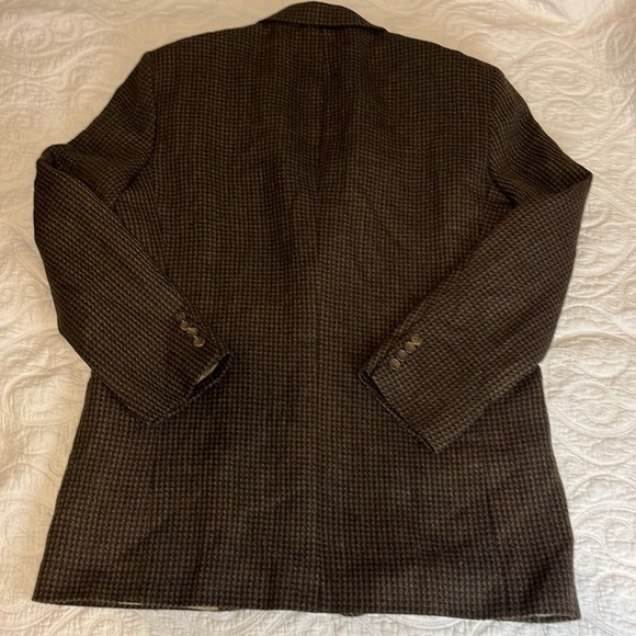 Vintage Oscar de La Renta Men’s Tailored Wool Blazer/ 44L - Picture 9 of 10